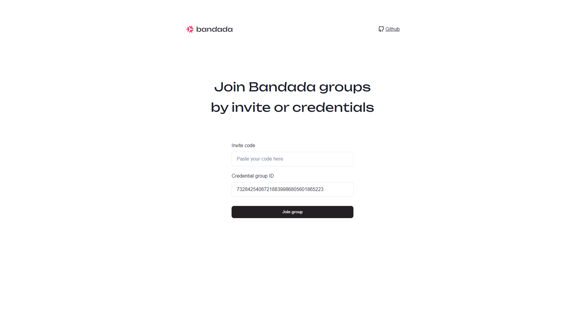 Add members by credentials step 2